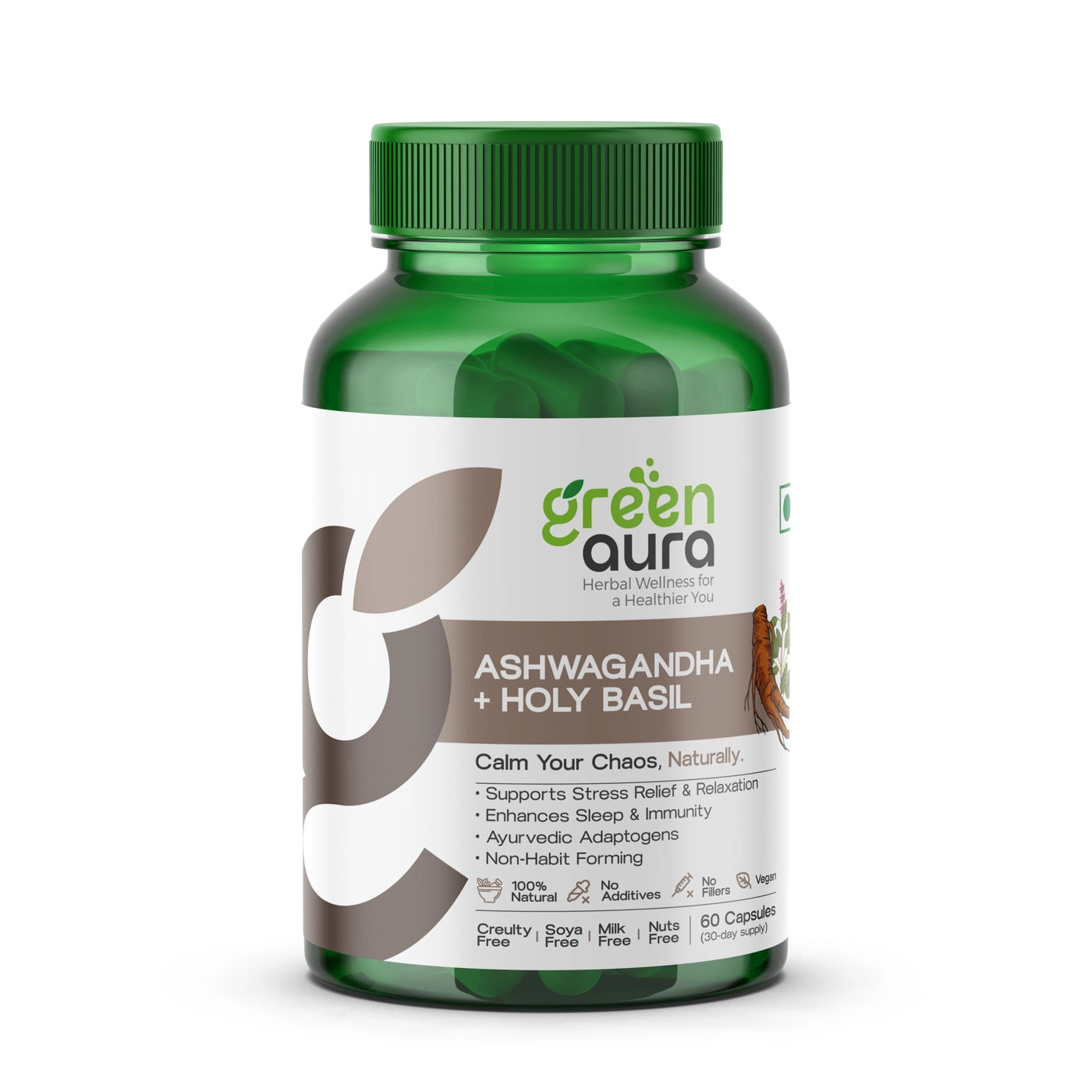 Ashwagandha + Holy Basil